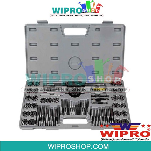 [EZM.1003386] WIPRO Snai Tap Set / Tap And Die Set / Tap ulir Drat Mur Baut WP-760M