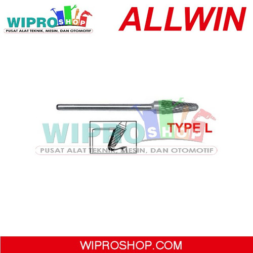 [EZM.1003404] Mata Bor Tuner / Bor Cun / Rotary Burr Long Type L Allwin