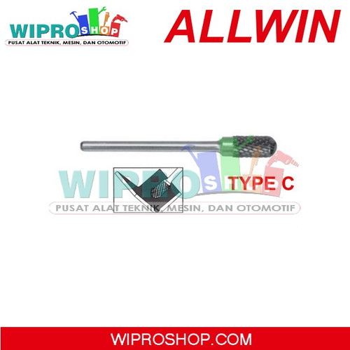 [EZM.1003406] Mata Bor Tuner / Bor Cun / Rotary Burr Long Type C Allwin