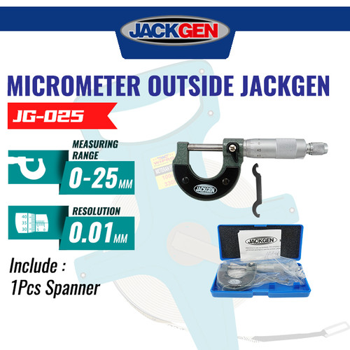 [EZM.1003442] Micrometer Outside JACKGEN 25 / 50 / 75 / 100