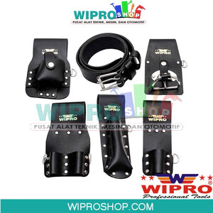 [EZM.1003464] WIPRO Tool Bag / Tas Perkakas / Tas Pinggang Kulit Model Sabuk TKT-05