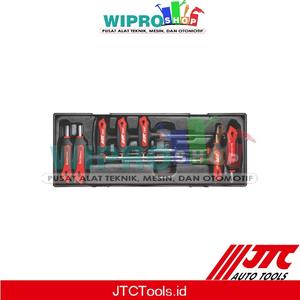 [EZM.1103500] JTC K6073-7PCS T SHAPE BALL POINT HEX KEY WITH PLASTIC HANDLE SET -