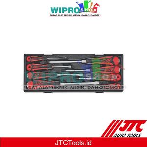 [EZM.1103512] JTC K7085-8PCS GO-THROUGH HEAVY-DUTY SCREWDRIVER SET -
