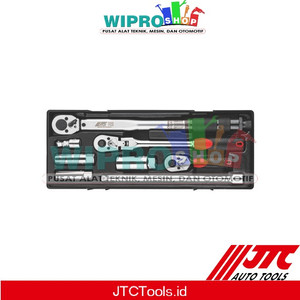[EZM.1003523] JTC K3084-3/8" X 8PCS SPARK SOCKET SET (BLACK HANDLE)