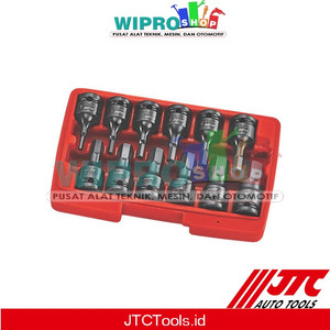 [EZM.1003525] JTC J412H-12PCS IMPACT HEX SOCKET SET -