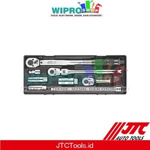 [EZM.1103526] JTC K3083-3/8" X 8PCS SPARK SOCKET SET (BLACK HANDLE)
