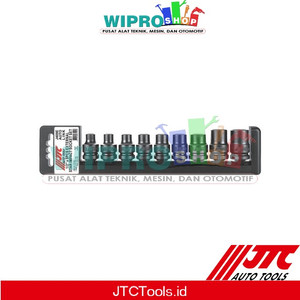 [EZM.1003530] JTC J409E-1/2" x 9PCS EXTERNAL STAR IMPACT SOCKET SET -