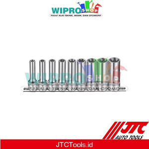 [EZM.1003538] JTC H409EL-1/2" x 9PCS DEEP STAR SOCKET -