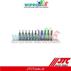 [EZM.1103547] JTC H211T-1/4" x 11PCS STAR SOCKET BIT SET