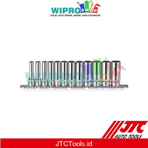 [EZM.1003575] JTC T312M-3/8" x 12PCS DEEP SOCKET SET (12PT) -