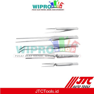 [EZM.1003650] JTC 7823-5PCS STAINLESS STEEL TWEEZERS SET -