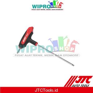 [EZM.1103658] JTC 784708-T SHAPE BALL POINT HEX KEY WITH PLASTIC HANDLE-H8 -
