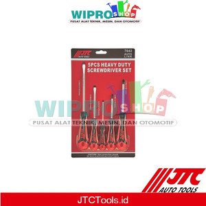 [EZM.1003758] JTC 7642-5PCS HEAVY DUTY SCREWDRIVER SET -