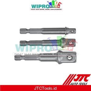 [EZM.1103764] JTC 7670-3PCS ADAPTER SET, CONTENTS: 1/2"X73L,3/8"x65L,1/4"X65L -