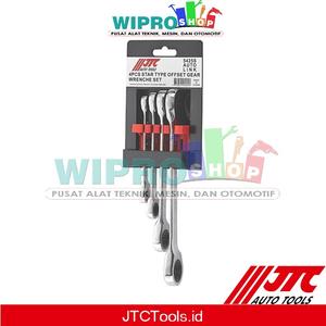 [EZM.1104084] JTC 5425S-4PCS STAR TYPE OFFSET GEAR WRENCH SET-