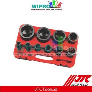 [EZM.1104089] JTC 5432-10PCS GROOVED NUT SOCKET SET -