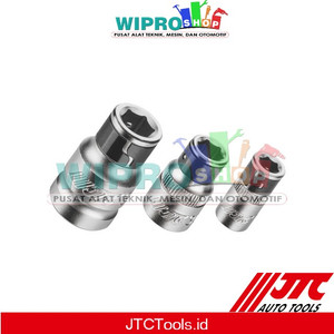 [EZM.1004145] JTC 3743 Dr. 1/4" Inch COUPLER ADAPTER BIT 1/4" Inch / Square Drive Bit Adapter