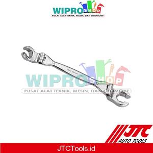 [EZM.1104174] JTC 5134-DOUBLE FLEXIBLE FLARE NUT WRENCH- 8 x 9 mm -