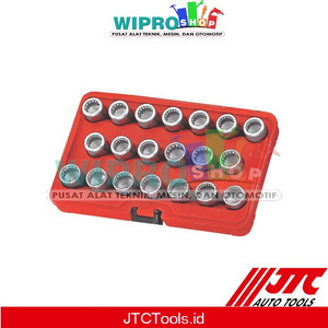 [EZM.1004245] JTC 4561-VAG, PORSCHE WHEEL SCREW LOCK SOCKET SET (20PCS) -