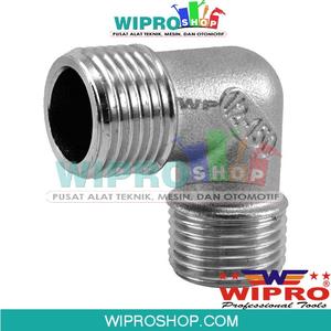 [EZM.1104358] WIPRO WN7102 Male Elbow Stainless SUS304 M1/4" x M1/4"