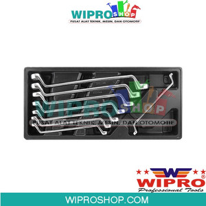 [EZM.1004360] WIPRO Tool Tray Ring Spanners Set 8 Pcs RS-02