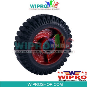 [EZM.1004398] WIPRO Roda Karet Corrugated Velg Besi Cor 8" Only (60200MRR)
