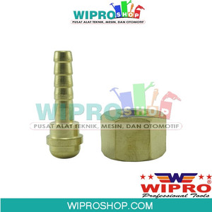 [EZM.1004515] WIPRO Hose Naple OXY (ST-250) (Drat Kanan) 3/8"x19TPI +1/4" 6.4MM