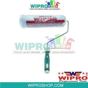 [EZM.1104532] WIPRO Kuas Roll Tahan Thinner + Gagang 9" Biru