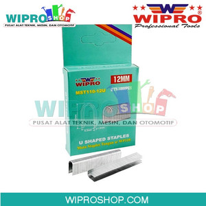 [EZM.1004746] WIPRO Mata Staples Tangan u/ WP110 1.2X6.2X12mm-MST110-12U (U Shaped)