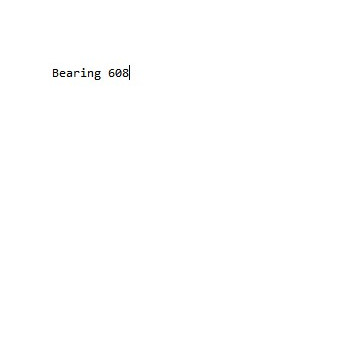 [EZM.1004763] Bearing 608