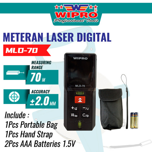 [EZM.1004788] WIPRO Meteran Laser Digital MLD- 70