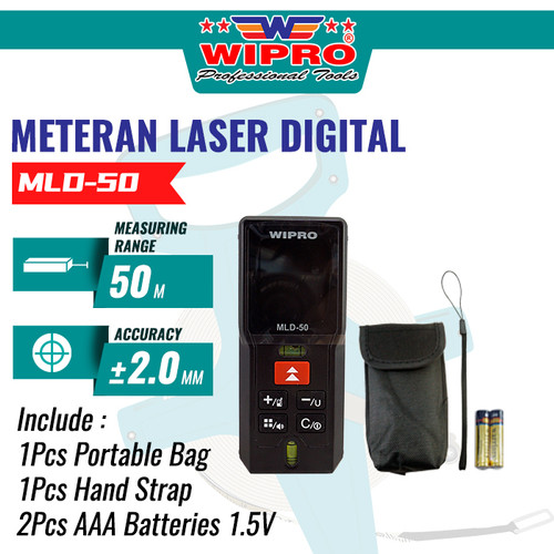 [EZM.1004791] WIPRO Meteran Laser Digital MLD- 50