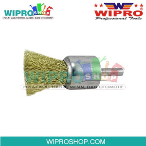 [EZM.1005271] WIPRO Sikat Sapu Lancip Tangkai SSE-04 (12 mm - 1/2")
