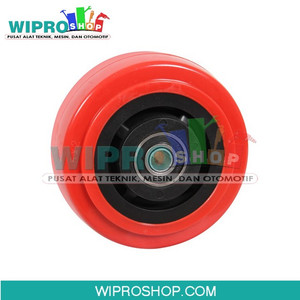 [EZM.1005293] WIPRO Roda PU Plastic Core 8" ONLY