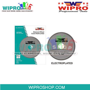 [EZM.1005485] WIPRO D. Wheel Tipis Electroplated DWTW071E 7" Dia (180x1mm)