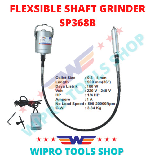 [EZM.1006307] WIPRO Bor Gantung / Bor Tuner / Flexsible Shft Grinder SP 368B