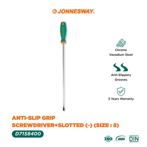 [D71S8200] JONNESWAY OBENG GAGANG ANTI-LICIN (UKURAN : 8) (D71S8200)