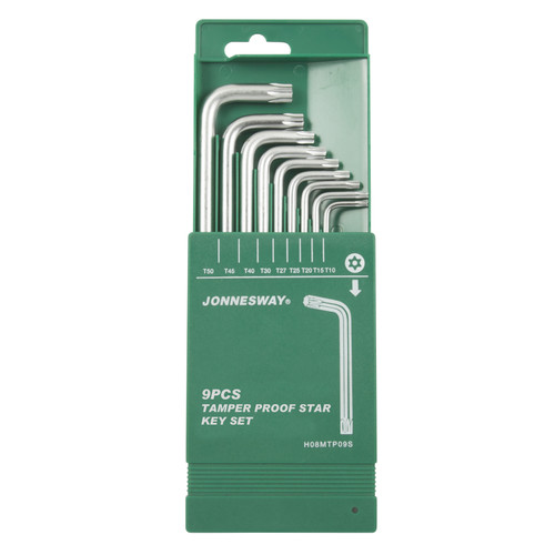 [H08MTP09] 9 PCS STAR KEY W/ TAMPERPROOF SET (H08MTP09S)