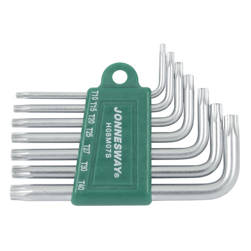 [H08M07S] 7 PCS STAR KEY SET, Contents : 7 pcs : T10, T15, T20, T25, T27, T30, T40 (H08M07S)