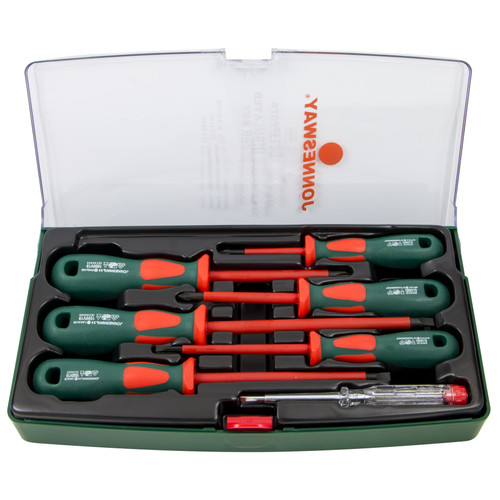 [DV13PP07S] 7 PCS 1000V INSULATED SCREWDRIVER SET (DV13PP07S)