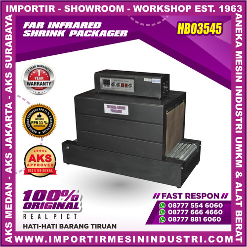 [EZM.3600231] Far Infrared Shrink Packager AKS - HBO3540