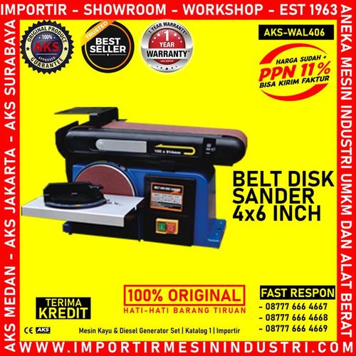 [EZM.3600955] Mesin Penghalus Permukaan Belt Disk Sander