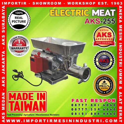[EZM.3601318] GILING DAGING MURAH ELECTRIC / MEAT MINCER TAIWAN AKS-255