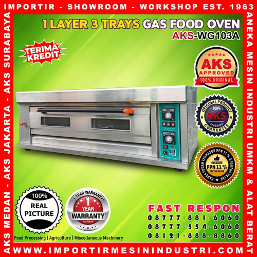 [EZM.3601816] Gas Oven Roti / Oven Pemanggang Roti