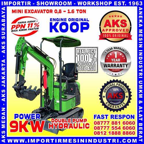 [EZM.3601901] Penggali Tanah / Construction Crawler / Mini Excavator 1 Ton