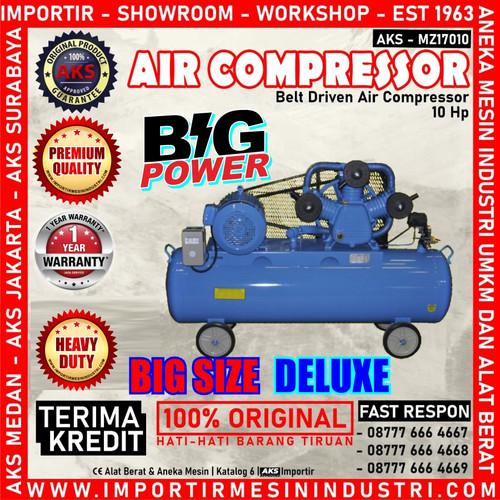 [EZM.3601937] KOMPRESOR LISTRIK /PISTON KOMPRESOR/KOMPRESOR ANGIN LISTRIK 10 HP MZ17010