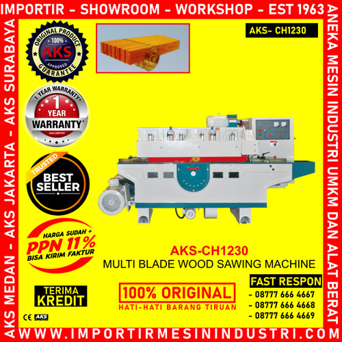 [EZM.3601969] Gergaji Kayu Multi Blade Wood Sawing Machine