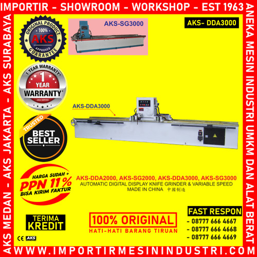[EZM.3601970] Mesin Pengasah Mata Pisau Automatic Digital Display Knife Grinder