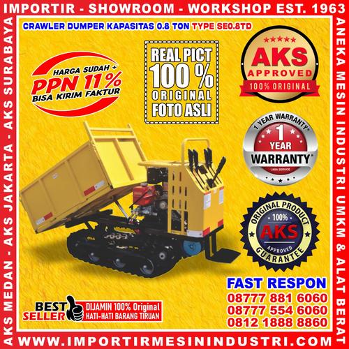 [EZM.3601976] Mesin Dumper Crawler 800 Kg Alat Angkut Kelapa Sawit AKS - SE0.8TD