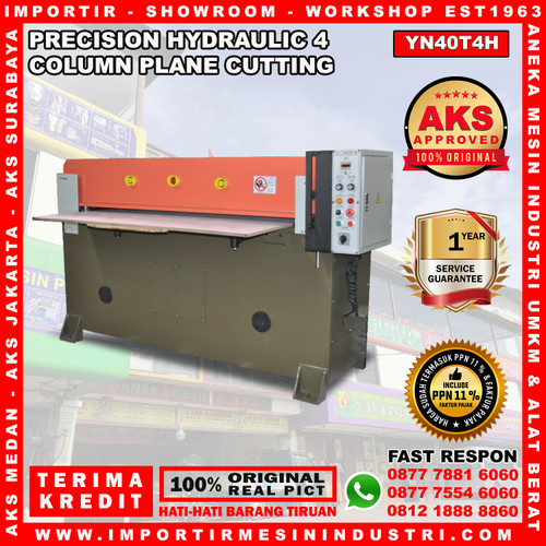 [EZM.3601979] Mesin Pemotong 4Kolom Kulit Hidrolik Cutting Hydraulic - YN40T4H